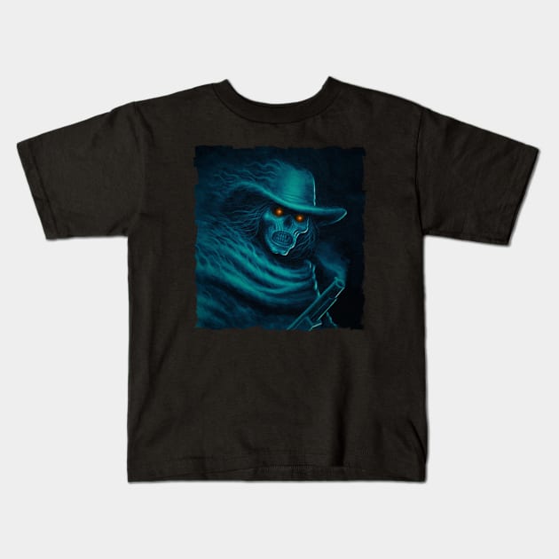Wraith Kids T-Shirt by evolvingeye